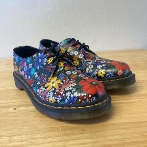 1461 Women’s Floral Oxford Doc Martens